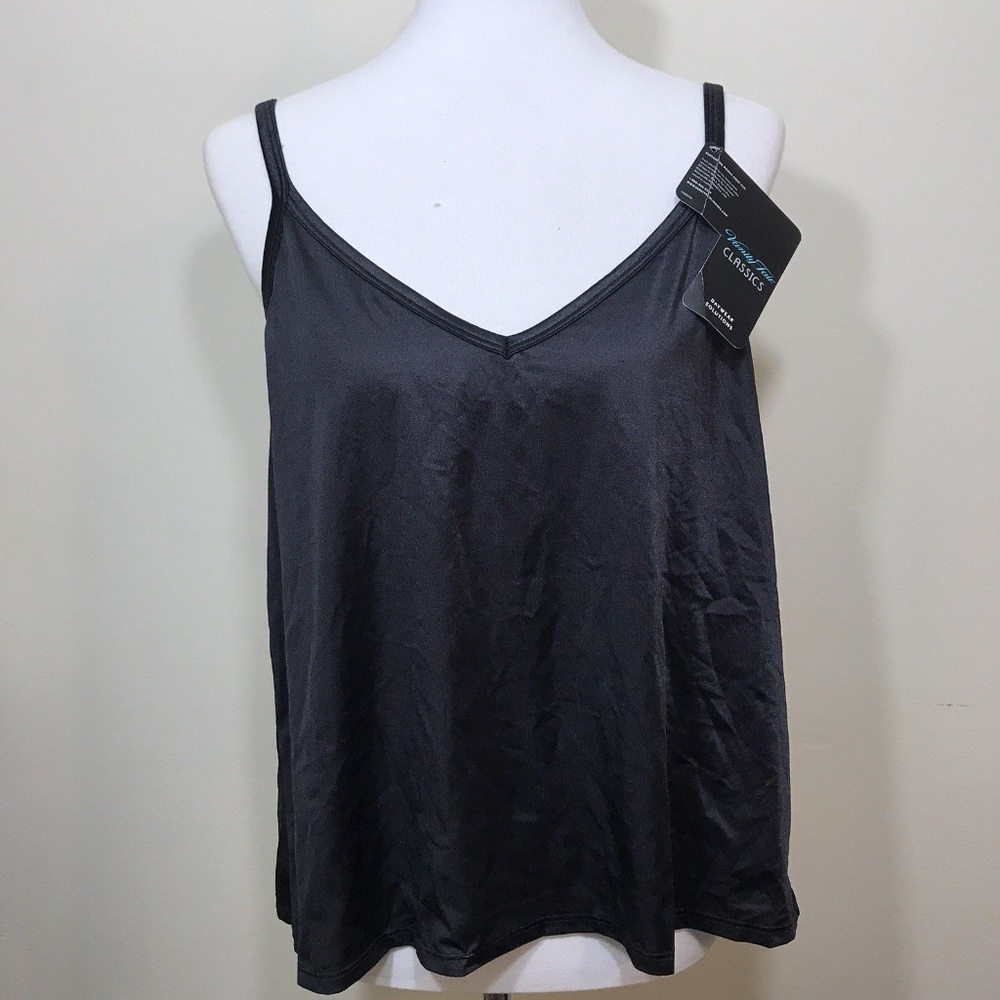 Vanity Fair Size 36 XL Black Camisole
